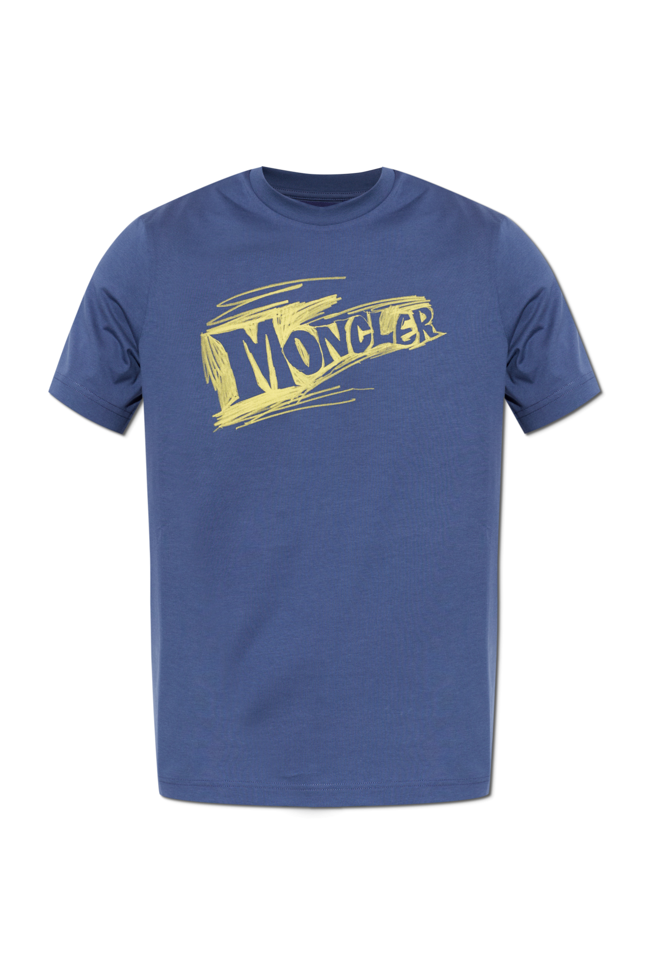 Moncler T-shirt with printed logo | Men's | Vitkac